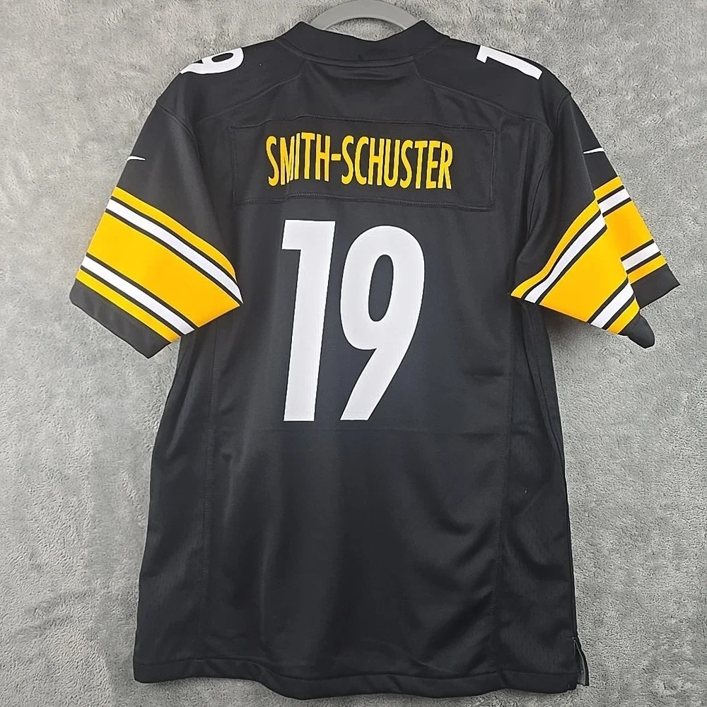 2015 Pittsburgh Steelers Juju Smith-Schuster #19 NFL Black Jersey Nike‎ Youth L